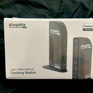 Plugable USB-C Triple Display Docking Station CLEARANCE